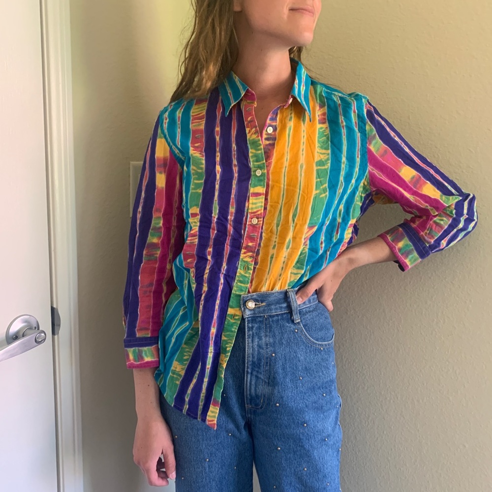 VINTAGE Ralph Lauren Button Down - Picture 1 of 3